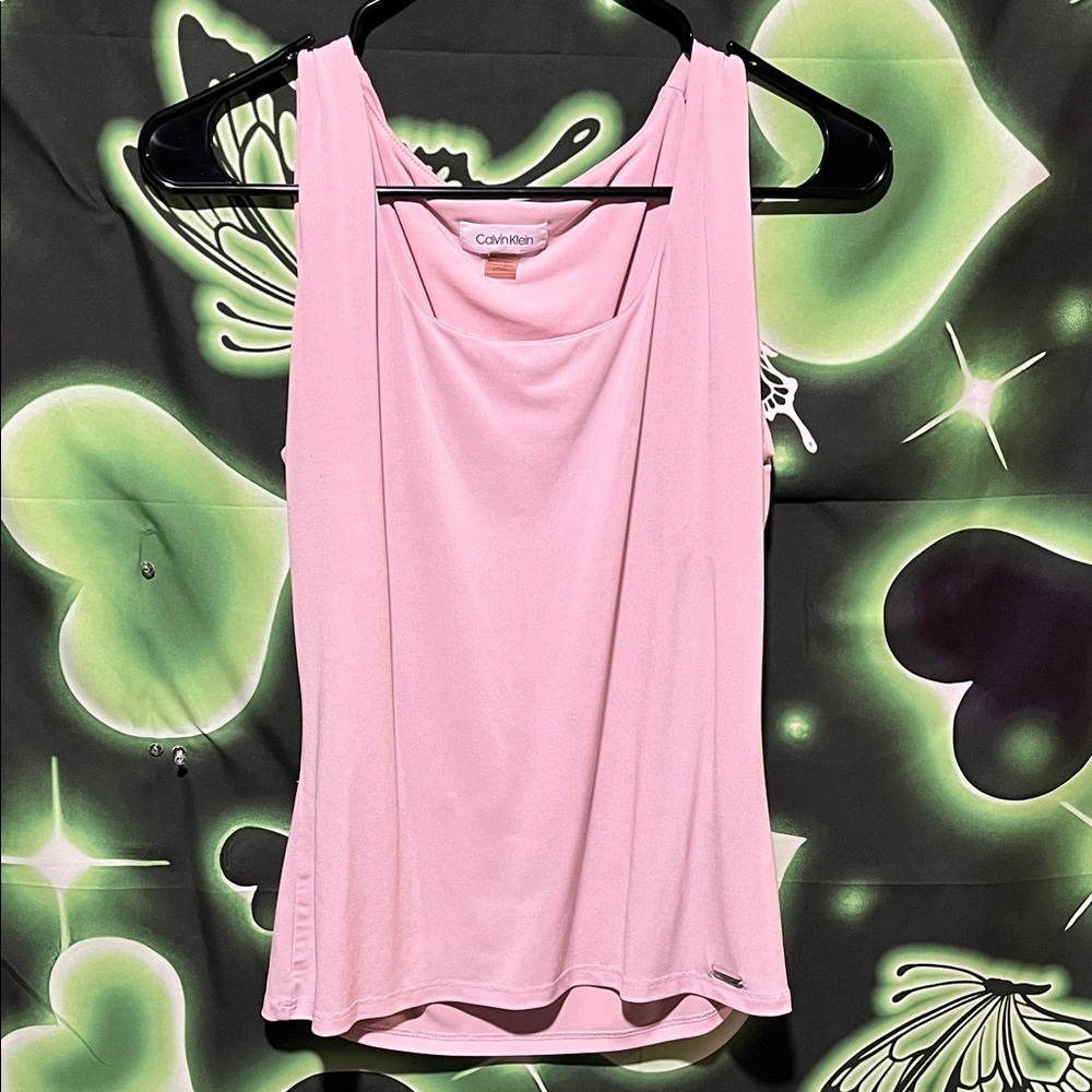 Calvin Klein Soft Pink Tank Top